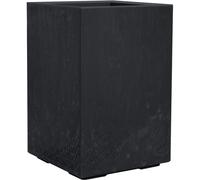 Macetero Plantador Faro Piedra Negro Aspecto 40 x 60cm Plástico