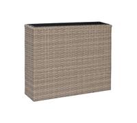 MACETERO RATAN SINTETICO PP 83X22X65 JARDINERA