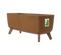 Maceteros Inserto Pies Balcón Maceta Plástico/Madera 60cm 4 Colores