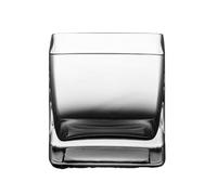 Maceteros para Pecera Pecera de Vidrio Cuadrada pequeña, pecera de Vidrio Transparente Grueso, Mini Acuario de Escritorio for Tortugas Decorativo(10x10cm)