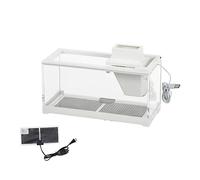Maceteros para Pecera Tanque de AcuarioTanque de Peces Rectangular TransparenteAcrílico a Prueba de Caídas for Uso Doméstico con Bomba y Luz IncorporadaAcuario Ecológico Decorativo
