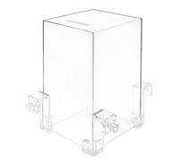 Maceteros para Pecera Tanque de Peces de presión Negativa, innovación HD, Tanque de Acuario acrílico Transparente, Tanque ecológico de Mesa Rectangular Decorativo