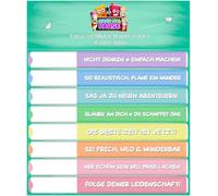 MACH MAL PAUSE 8 rotuladores fluorescentes pastel - el divertido juego de marcadores para marcar - Regalo para estudiantes, estudiantes, profesores, colegas, jefes, bolígrafos antiestrés para escuela