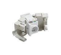 MACH POWER Frutto Keyston Rj45 Utp Cat6 Color Blanco Cable de Red