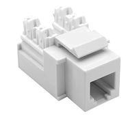 Mach Power Frutto Keystone telefónico RJ11/RJ12 - Color Blanco (NW-KTEL-WH)