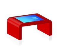 MACH POWER Mesa interactiva Touch 43", S.O. Windows, color rojo