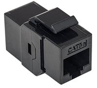 Mach Power nw-ku6p-bk acopladores Keystone RJ45 Cat 6 UTP Trabillas F/F, Negro