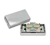 Mach Power nw-mbjs5-sl Box de conexión Cat 5e STP (Metal, Plata