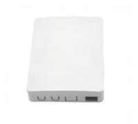 MACH POWER Terminal Box Mini FTTH para fibra óptica, 2 puertos