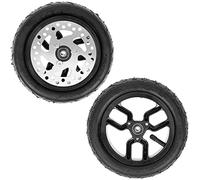 Mach1 Big Wheel Kickscooter Air Air - Juego de 2 neumáticos con disco de freno, incluye rodamiento de bolas + espaciador, ruedas de repuesto 8 x 2.0-5