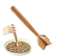 Machacador De Carne,Ablandador Manual De Madera | Machacador Para Carne Y Hamburguesas Gadgets Cocina - Cocinar Y Mezclar Cocina Preparar Comidas Desayuno Pollo Patata Chili Hamburguesa