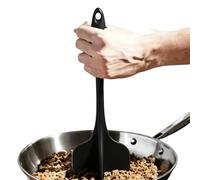 Machacador de carne, picador de carne molida, picador de carne de mano, herramienta de cocina reutilizable con agarre cómodo para triturar y mezclar eficientemente, utensilio de cocina para carne