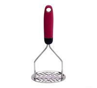 Machacador de patatas cabeza de acero inoxidable PP+TPR para mango compacto | Cabezal de acero inoxidable 18/10, higiénico, apto para lavavajillas, estable, resistente a los ácidos
