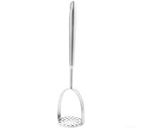 Machacador de patatas de acero inoxidable | Herramienta de cocina resistente al óxido 304 para puré de verduras sin esfuerzo | Prensatelas ergonómicas de mano con acabado suave | Para una fácil