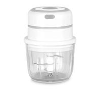 Machacador de patatas eléctrico de cocina, con carga USB, para cebolla, jengibre, picador de carne, ajo, pimienta, triturador de verduras y frutas de 300 ml.