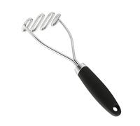 Machacador patatas acero inoxidable | Utensilio de Cocina Manual para Prensa de Judías,Pasapurés de Patatas de Metal Resistente,para Puré de Patatas, Aguacate, Ensalada, Verduras, Calabaza, Preparació