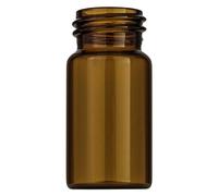 Macherey & Nagel ML-1540 - Botellas roscadas de cristal, N 24, fondo plano, marrón, capacidad de 20 ml, 27,5 mm de diámetro, 57 mm de altura, 100 unidades