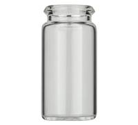 Macherey & Nagel ML-1819 - Botella de cristal con tapa a presión, N 18, 3ª clase hidrolítica, fondo plano, transparente, capacidad de 5,0 ml, 20,0 mm de diámetro, 40 mm de altura, 100 unidades