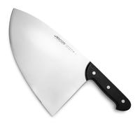 Arcos Cuchillo carnicero Cleaver - Hoja Acero Inoxidable Nitrum 11" - Mango polipropileno - Plateado -istema identificación color - Resistente y higiénico -erie Universal - Color negro.