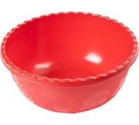 MACHIAVELLI Ensaladera multiusos redonda roja. Cuenco con un diámetro de 26 cm y una altura de 12 cm. Ensaladera con una capacidad de 2,5 L