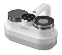 Machify Aspiradora de polvo de mano, aspiradora de cama de 130 W con succión fuerte de 9000 Pa, carga rápida tipo C, material ABS, diseño inalámbrico, incluye taza de polvo y parte de flujo de aire
