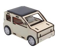 Machify - Juguete educativo de madera para jóvenes, kit de coche solar de bricolaje, kits de ciencia de jóvenes exploradores, proyecto de tallo de 4.8 x 2.6 x 6.6 cm, juguete de montaje de madera