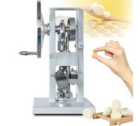 Machina de Prensa de Tableta,Manual de 12 mm Pilleta Presiona para la Tableta de Pastillas, 0-2000 Piezas/Hora, Prensa Manual de perforación,Espesor de 0-6 mm Candy azúcar de azúcar de azúcar Presion