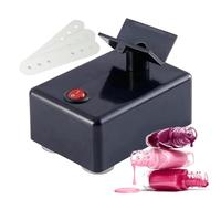 Machine À Shaker Pour Vernis À Ongles - Abs Métal | Agitateur Mélangeur Peinture Portable | Secoueur Electrique Pour Flacons | Laboratoire Beauté Mélange Rapide 3000 Tr/min