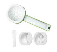 Machine Dumpling Manuelle - Antiadhésif Plastique Robuste Accessoires Inclus, Outil Cuisine Fabrication Raviolis, Presse Pâte Conception Ergonomique | Ustensile Pratique Pour Préparer Empanadas