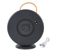 Machine en Mousse pour la fête Bubble Machine Rechargeable Automatic Bubble Toy for Kids Toddlers Fêtes d'anniversaire en Plein Air en intérieur Toys Blancs (Noir)