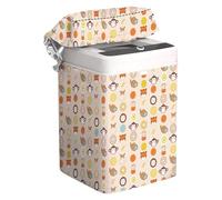 Machine Protector - Washing Machine Cover, Outdoor Washing MachineS Cover, Waterproof Dustproof Oxford Fabric Appliance Protector For Balcony Apartment Dormitory Laundry Room Dorm Indoor