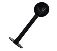 Machine Scoop and Tamper - Coffee Measuring Spoon for Accurate Portioning | Stainless Steel with Ergonomic Handle, Compact Kitchen, Tool for Home Brewing Grounds