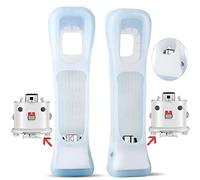 Machine-Ya Adaptador de Sensor Wii Motion Plus, 1 Unidad, Sensor Remoto Externo, Accesorio Acelerador, Accesorios para Centro turístico Deportivo, para Mando a Distancia Nintendo Wii U, Color Blanco