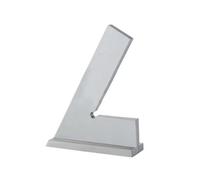 Machinist Carpenter Engineer - Regla de medición de ángulo de 60 grados (120 x 80 mm, con asiento)