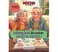 Macho and Friends: Large Print Coloring Book for Seniors - Easy, Dementia-Friendly, Countryside & Farm Scenes for Calm, Creativity, and Stress Relief