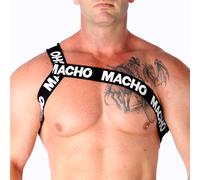 Macho Arnes Romano Amarillo S M - Accesorio Atractivo Para Placer Y Libertad Sensual - S/M / BLANCO