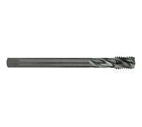 Macho de roscar HSS-Co 5 DIN 376, rectificado, ideal para acero inoxidable tipo C, para creación de roscas precisas.