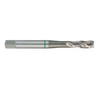 Macho de roscar HSS-Co 5 rectificado tipo C, M DIN 371, ideal para roscado preciso en metal y materiales duros.