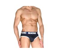 Macho - mch008 slip clÃ¡sico azul marino m