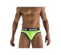 Macho Mtg001 Tanga Amarillo Flúor - Talla: S