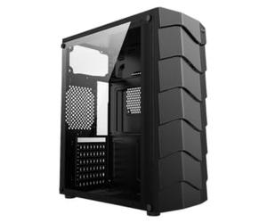 MACHPOWER Accesorios PC y Portátiles Marca Modelo Case Gaming 1 LED RGB, 1 Fan RGB, 3 USB, ACRYL. Panel