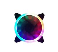 MACHPOWER Accesorios PC y Portátiles Marca Modelo VENTOLA ARGB 120X120X25MM Mod. GMARF24 X Case Gaming