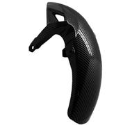 MACHSWON 1 protector de guardabarros para motocicleta, guardabarros delantero de motocicleta, compatible con Ka-was-aki Z650/Ninja650 2017-2023, fibra de carbono negra