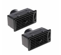 MACHSWON 2 salidas de ventilación de aire acondicionado para coche, camión, RV, ATV, color negro