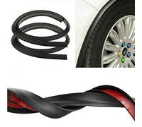 MACHSWON 2PCS Protección de Cejas de Arco de Rueda de Coche, Protector de Bengalas de Guardabarros, Almohadilla de Goma Antiarañazos