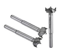 MACHSWON 3 brocas Forstner de carburo de tungsteno para madera, broca de taladro de 17 mm + 18 mm + 19 mm