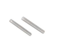 MACHSWON 50 varillas M3 x 20 mm totalmente roscadas, acero inoxidable 304 roscado largo para mano derecha, barras de tornillo