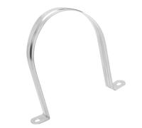 MACHSWON Abrazadera de cable rígida de 110 mm, acero inoxidable 304, 2 agujeros, abrazadera de tubo de tensión