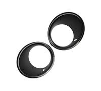 MACHSWON Anillo de contorno de faro antiniebla para parachoques delantero inferior, guarnición de reemplazo OE, compatible con Mini Cooper R55 R56 R57 2007-2011