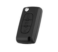 MACHSWON Carcasa de repuesto de 3 botones para entrada sin llave con hoja HU83 para Citroen C2 C3 C4 C5 C6 C8, para Peugeot 206 207 208 307 308 407 408 607 807 2008 3008 5008